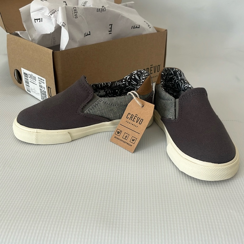 Crevo BALDWIN INF Boys Slip On Shoes Size 10 NWT